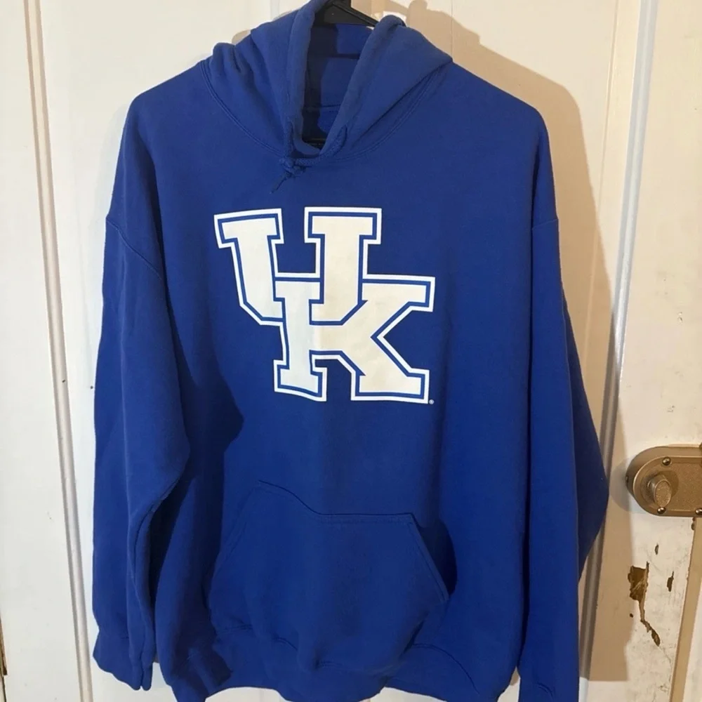 University of Kentucky Hoodie College Basketball Wildcats 90s Mens Large